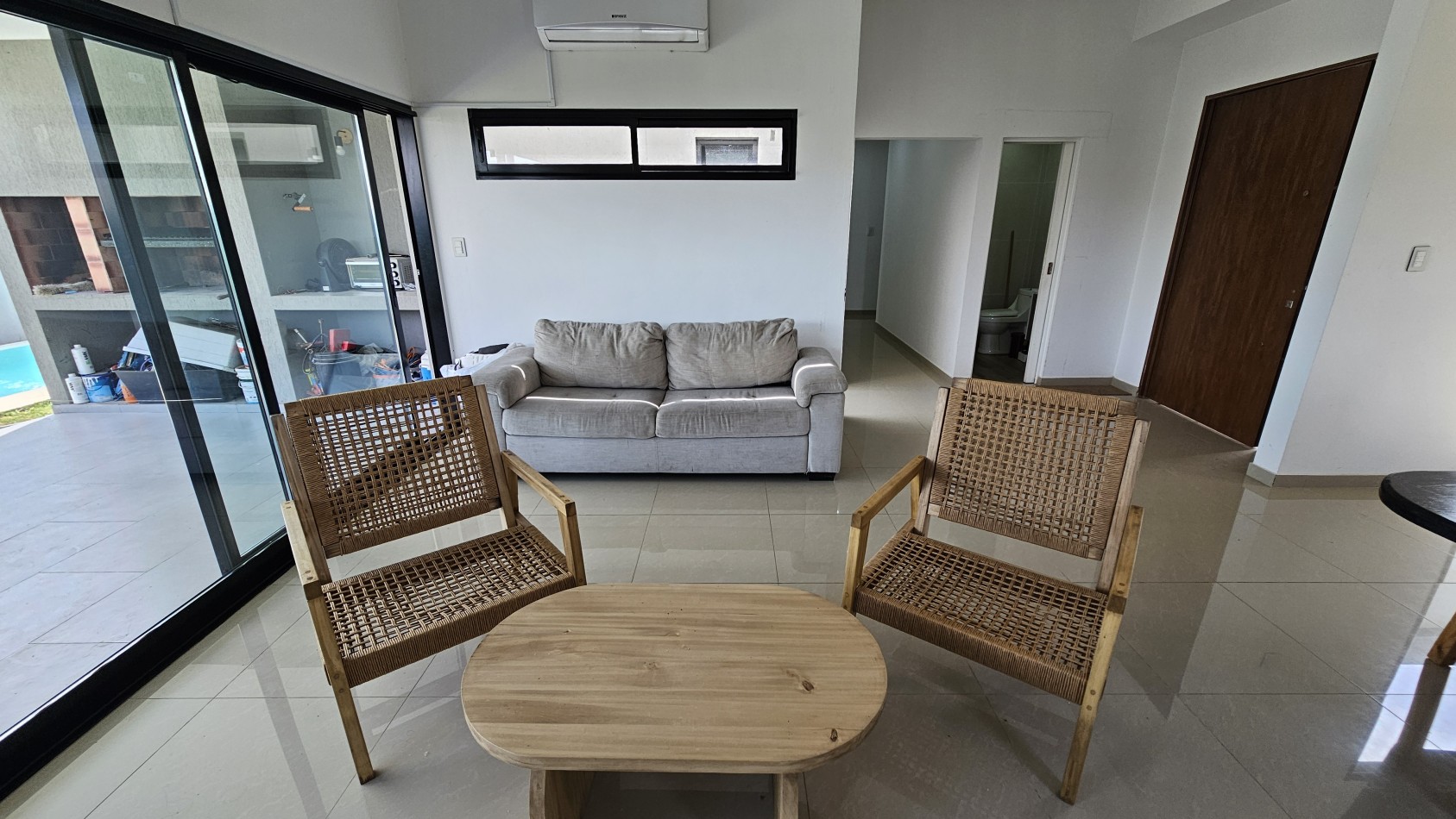 **u$s 75.000.-** (SOLO HASTA EL 30 de ABRIL) - Casa de 4 amb con parque y pileta, NUEVA, Lote propio - Benigno Cal 600 - Tristan Suarez - Ezeiza